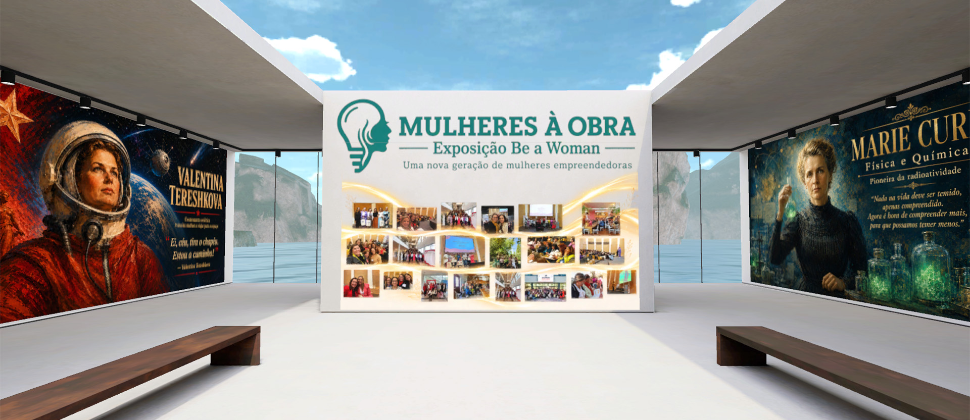 Exposição virtual Be a Woman